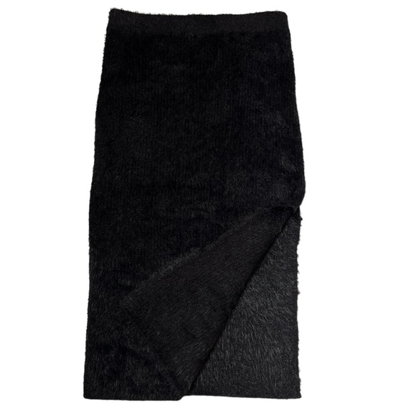 NWOT House Of Harlow Midi Fuzzy Knit Skirt - Picture 5 of 16